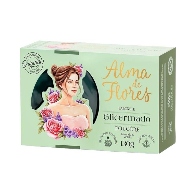 Sabonete Alma De Fl 130g Glicerinado Fougere