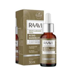 Sérum Facial Clareador Raavi Ácido Mandélico 30ml