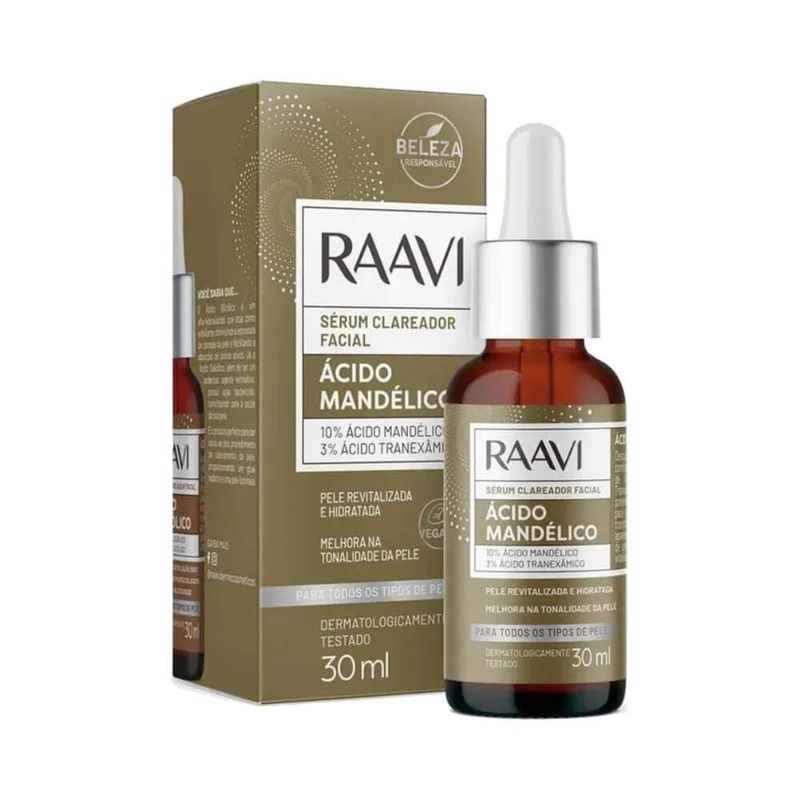 Serum Facial Raavi 30ml Acido Mandelico