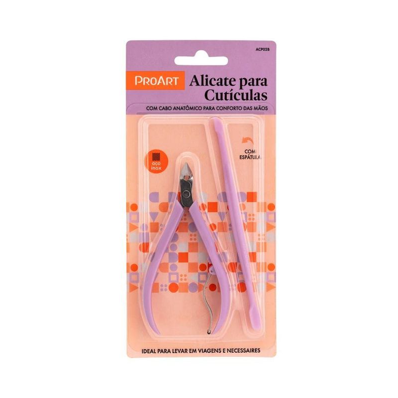 Alicate Proart Plast.lilas