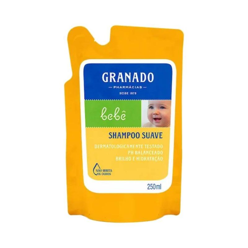 Shampoo Granado 250ml Refil Bebe Tradicional