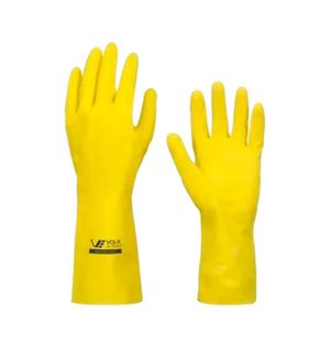 Luva Volk Latex Mult.slim Amarela Eg