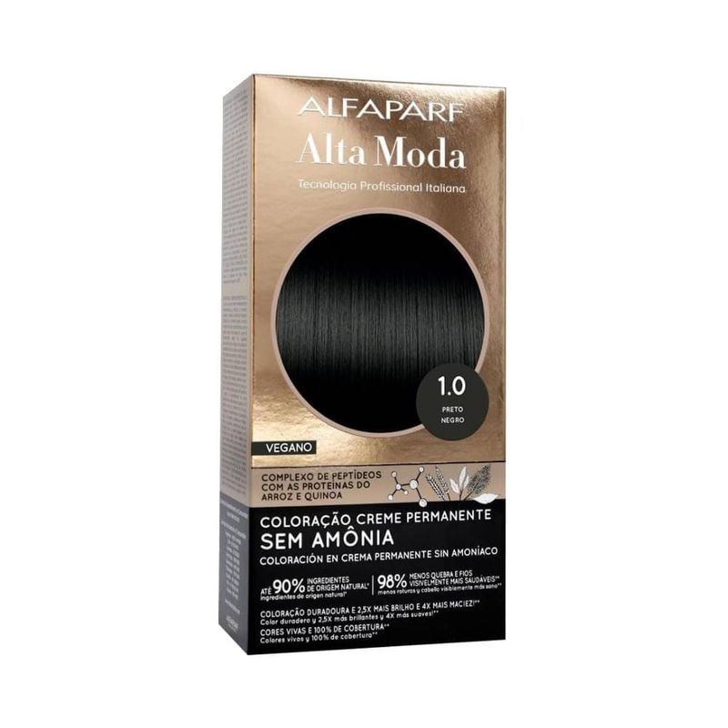 Tintura Altamoda S/amonia 1.0 Preto