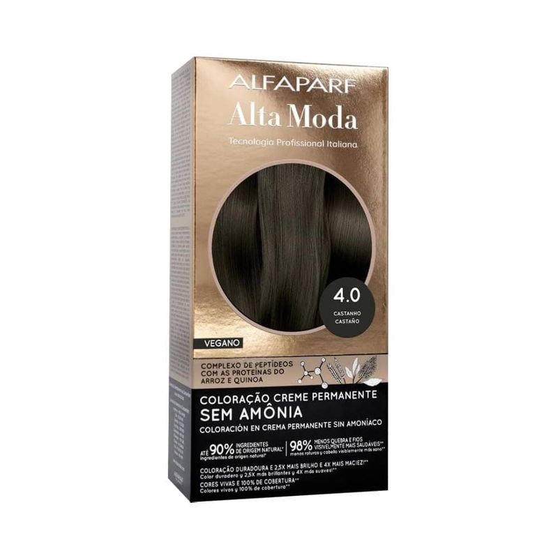 Tintura Altamoda S/amonia 4.0 Castanho