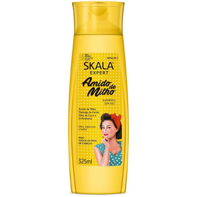 Shampoo Skala 325ml Amido De Milho