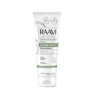 Creme Esfoliante Facial Raavi Clean Skin 200g