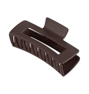 Piranha De Cabelo Proart Retangular Marrom Grande