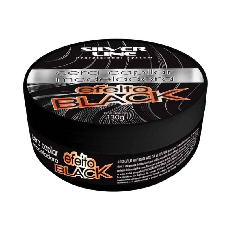 Cera Lizan 130g Modeladora Black