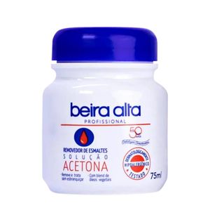 Removedor De Esmalte Beira Alta 75ml Zero Acet.50 Anos