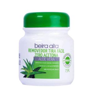 Removedor De Esmalte Beira Alta 75ml Zero Acet.aloe Vera