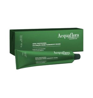 Coloração Acquaflora Creme Permanente 1.1 Preto Azulado 60g