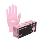 Luva Descartavel Volk Nitr.slim Rosa P