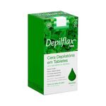 Cera Depilatoria Depilflax 250g Tablete Hortela