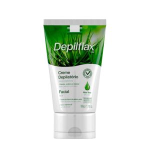 Creme Depilatório Depilflax Facial Aloe Vera 50g