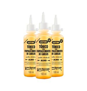 Kit Gota Doura C/3 Tonico Fortalecimento