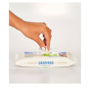 Lenco Umedecido Granado Bebe C50 Pele Sensiveis