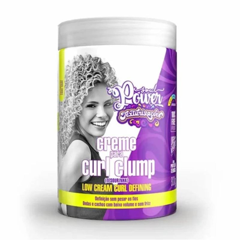 Creme De Pentear Soul Power 800g Text.curl Clump