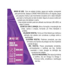 Creme De Pentear Soul Power 500ml Text.dedoliss