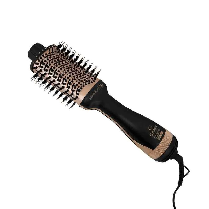 Escova Secadora Gama Stylish Keration Brush 3d Bivolt