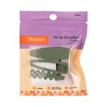 Kit Proart Presilhas 4 Pecas Verde