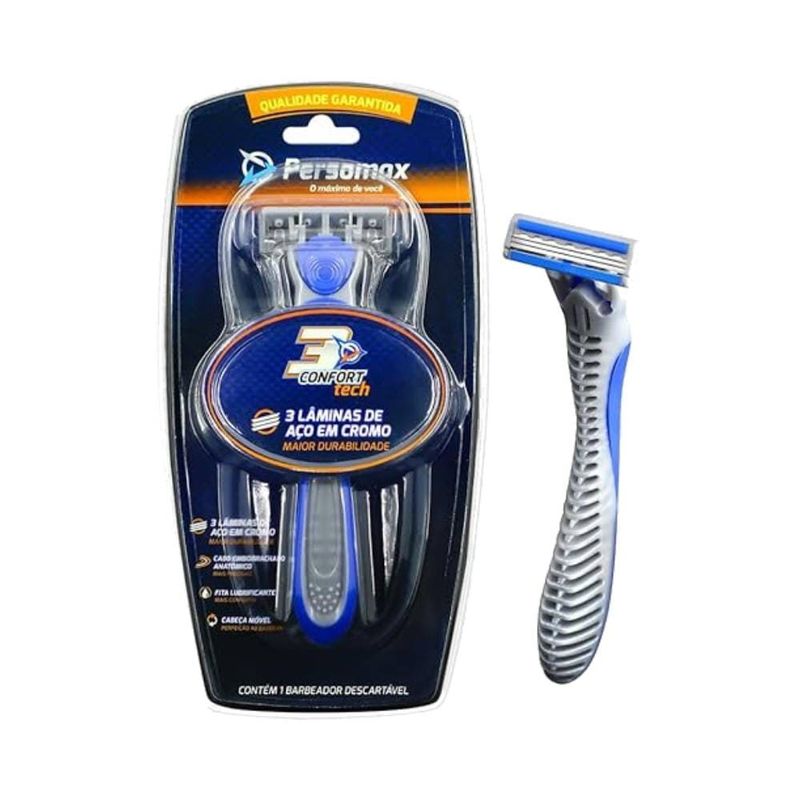 Apar Barb Persormax 3 Rec.azul Blister