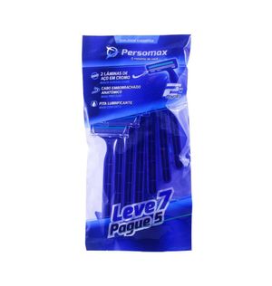Aparelho De Barbear Persormax C/2 Confort L7 P5 Azul