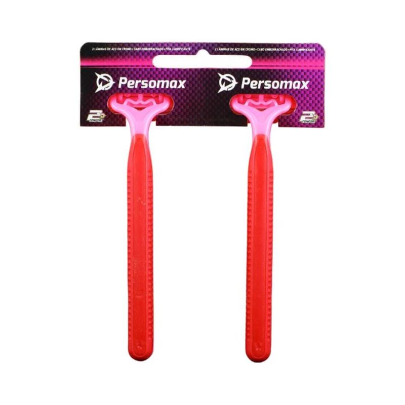 Aparelho De Barbear Persormax C/2 Confort C/2 Rosa