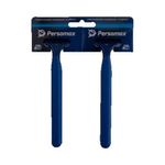 Aparelho De Barbear Persormax C/2 C/2 Azul