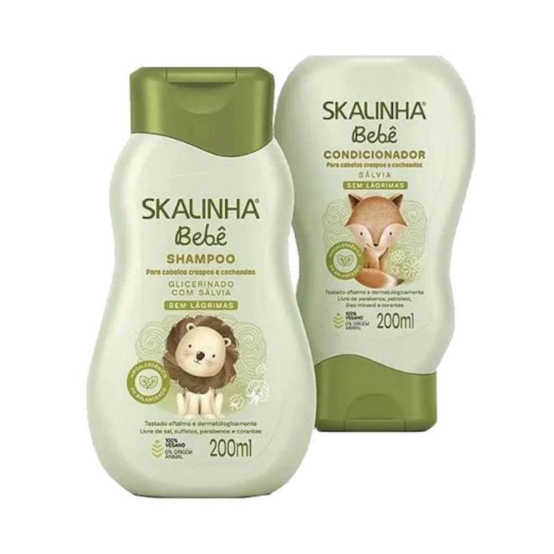 Kit Skalinha Sh+cond 200ml Salvia