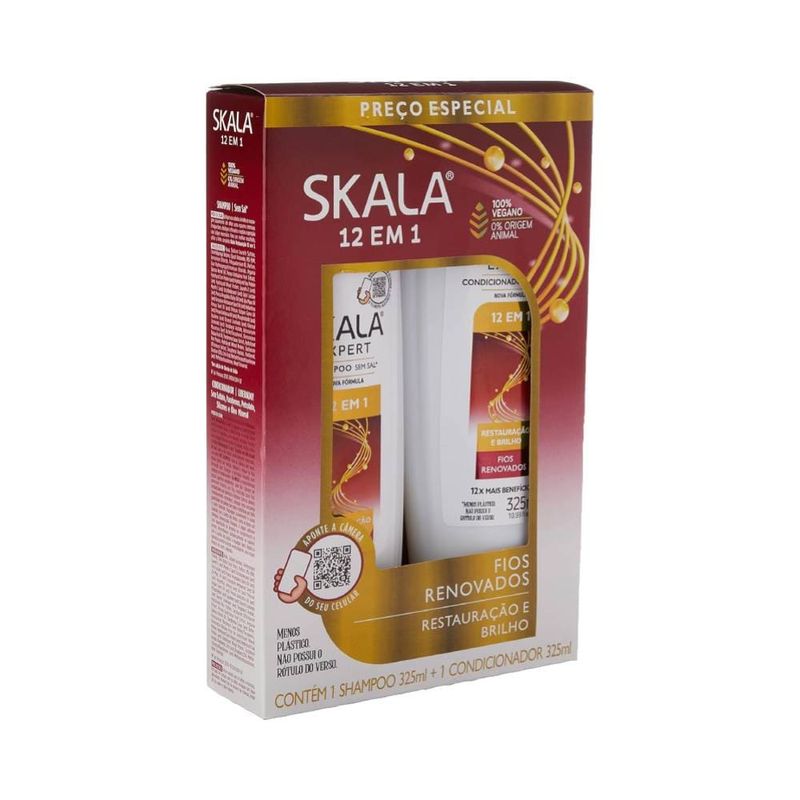 Kit Skala Sh+cond 325ml 12em1