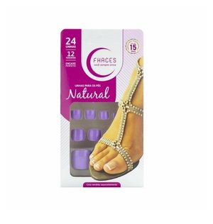 Unhas Postiças Fhaces P.pes Color Lilas