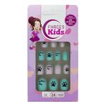 Unhas Postiças Fhaces Infantil Candy Cat