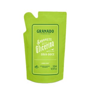 Sabonete Líquido Granado Refil Erva Doce 300ml