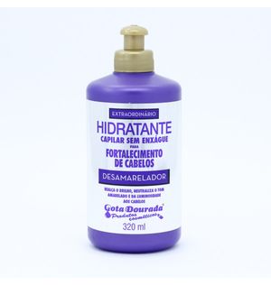 Creme De Pentear Gota Doura 320ml S/enx. Desamarela