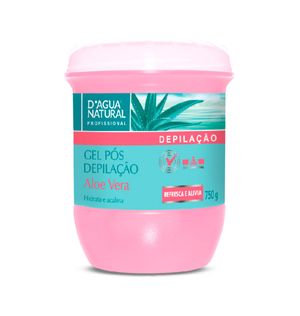 Gel Corporal Dagua Nat 750g Des.pos Depil. Aloe V