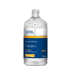 Gel de Contato D'Agua Natural Neutro