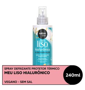 Spray Defrizante Salon Line Meu Liso Ácido Hialurônico 240ml