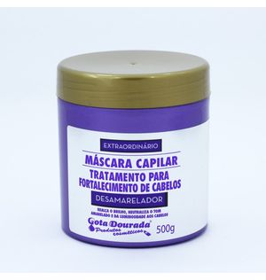 Mascara Capilar Gota Doura 500g Desamarelador