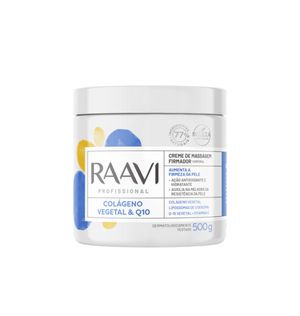 Creme de Massagem Raavi Colágeno Vegetal Q10 500g