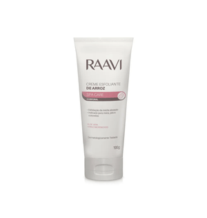 Creme Corporal Raavi Esfoliante Arroz  100g