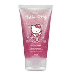 Gel Hello Kitt 180g Corp/cabelo Glitter