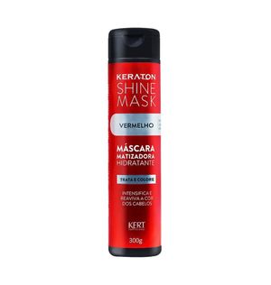 Mascara Capilar Keraton Shine Mask 300g Matiz.vermelho