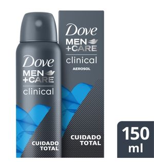 Desodorante Aerosol Dove Men+Care Clinical Cuidado Total 150ml