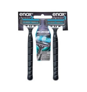 Aparelho de Barbear Enox Expert 3 com 2 Unidades (1752)