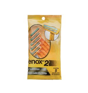Aparelho de Barbear Enox 2 com 5 Unidades (1755)