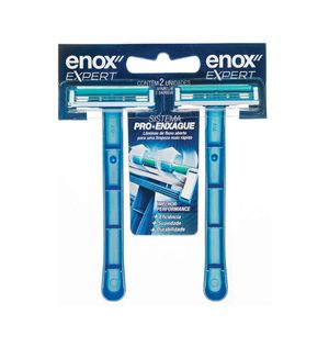 Aparelho de Barbear Enox Expert Masculino com 2 Unidades (1750)