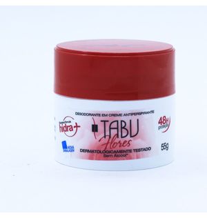 Desodorante Creme Tabu 55g Flores (706)