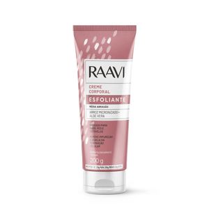 Creme Esfoliante Raavi Corporal de Arroz 200g