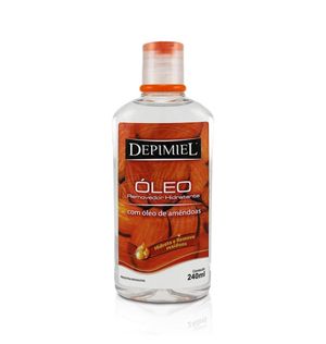 Óleo Removedor Hidratante Com Óleo de Amêndoas Depimiel 240ml