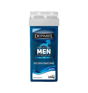 Cera Roll-on Men PowerFull Depimiel 100g
